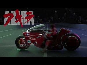 Akira motorcycle slide