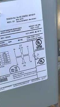 Transformer 480 to 120