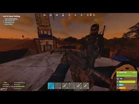 RUST GAME | SAM Site test and evasion