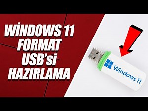 Windows 11 Format USB'si Hazırlama — ÇOK BASİT!