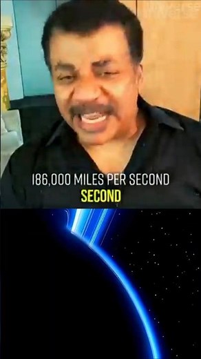 The Most Mind-Blowing Truth About Light Speed Ever Explained#neildegrassetyson #astrophysicist #duet