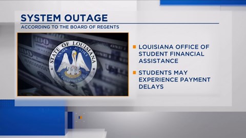 Louisiana Office of Student Financial Assistance system outage under investigation