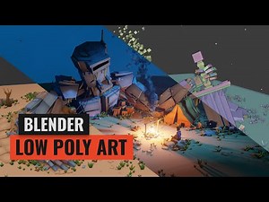 How to create Low Poly Animations in Blender (Breakdown)