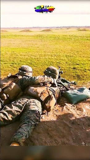 U.S. Marines Logistics Group conduct live fire M240B machine gun range