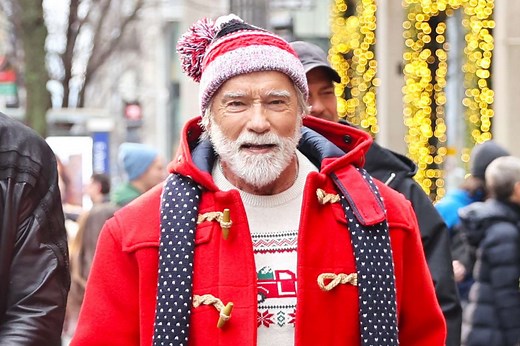 See Arnold Schwarzenegger's Santa transformation for new Christmas movie