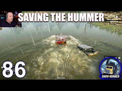 Saving This Hummer Before It's Too Late! - SnowRunner 86
