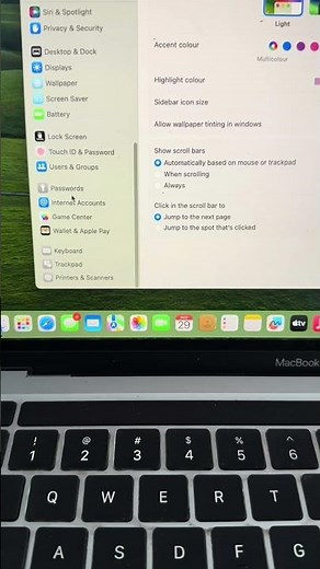 How to set dedicated right-click button on Macbook Trackpad #macbooktips #shortsfeed