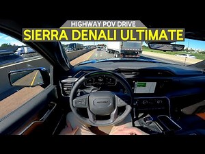 HANDS FREE SUPER CRUISE TEST! - 2022 GMC Sierra 1500 - Highway POV Drive