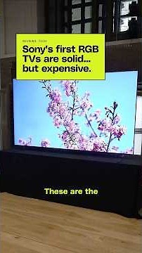 Sony enters the RGB LED backlighting space with its new TVs
