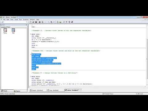 Array and Do loop in SAS