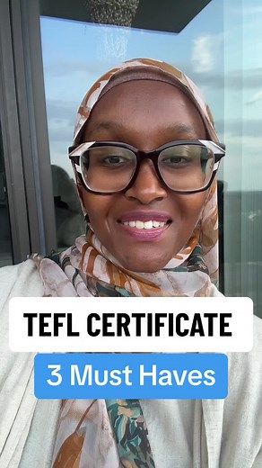 TEFL Certification Must Haves Three Things to Look for in a TEFL Course 1. 120 Credit Hours: This is vital because it is the industry standard. A TEFL course with 120 hours ensures you're getting comprehensive training and meets the requirements of most employers abroad. 2. Practicum:The course should include a practicum, providing a space for you to practice what you're learning and receive real-time feedback. This hands-on experience is crucial for building confidence and competence. 3. Synchr