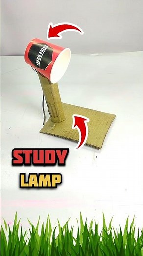 How to make study lamp || easy science project #shorts