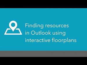Booking Rooms & Desks from an Interactive Floor Plan in Outlook