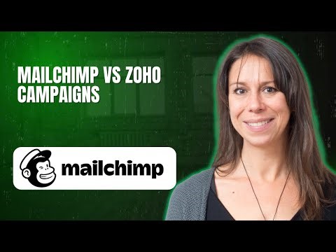 Mailchimp vs Zoho Campaigns