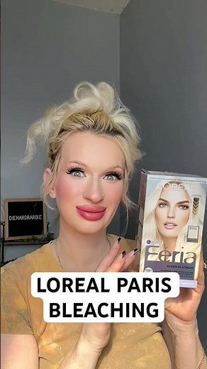 Loreal Paris Feria Bleaching Hair 9 Levels Of Lift #lorealparis #bleachinghair #bleachinghairfail