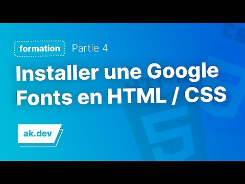 Comment intégrer une police Google Fonts sur son site en HTML CSS ?