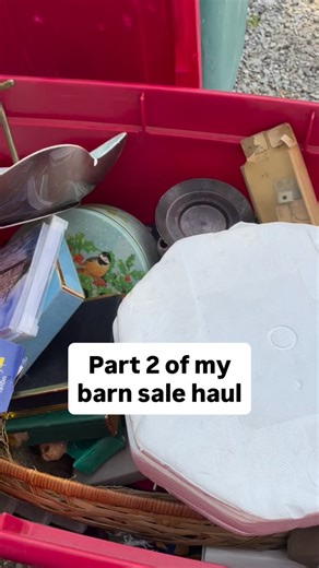 136 reactions · 20 comments | Long video of my barn sale haul. #funkyfunandvintagefinds #barnsale #vintagechristmas #vintagehalloween #vintagedecor | Funky, Fun, and Vintage Finds | Facebook