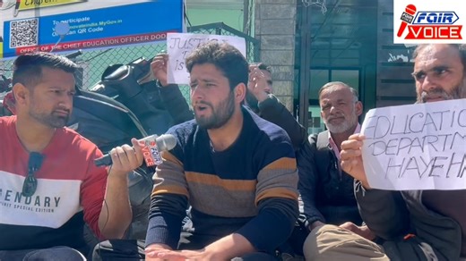 22K views · 498 reactions | #Road Block Opposite CEO Office doda, listen what protestors says.....listen in!!!!! #chori #chor #ceododa #dcdoda #mehrajmalik #protest #roadblock | Fair Voice News | Facebook