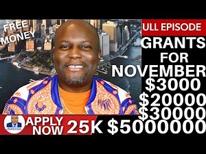 Grants for Month of November 2022| $3000, $10000, $20000, $30000 GRANTS & $5000000 Grants Apply Now
