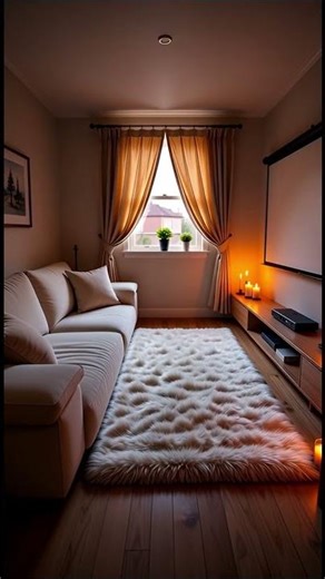 I Asked AI to Make This Room COZY 🧸✨ #shorts