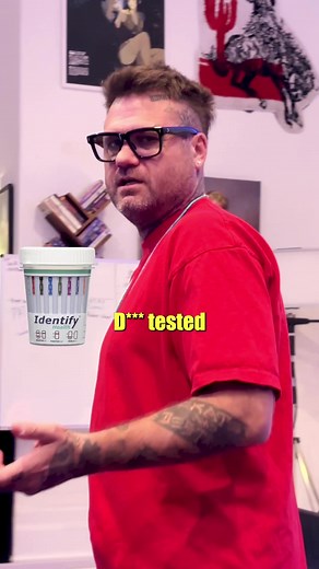We do random drug testing once a week if not more or less depending on where the house is at. @gracelandranch