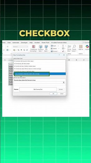 Turn Excel Into a Smart To-Do List in 60 Seconds ✅