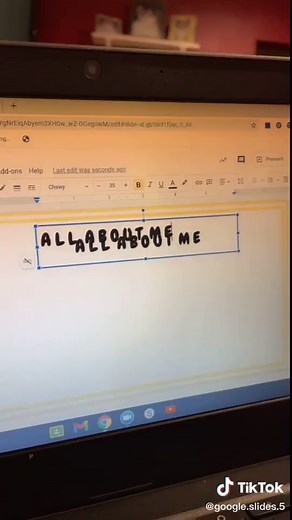 Reply to @giselle.cisneross here is a all about me slide! Comment down some more slide ideas for me to do!!