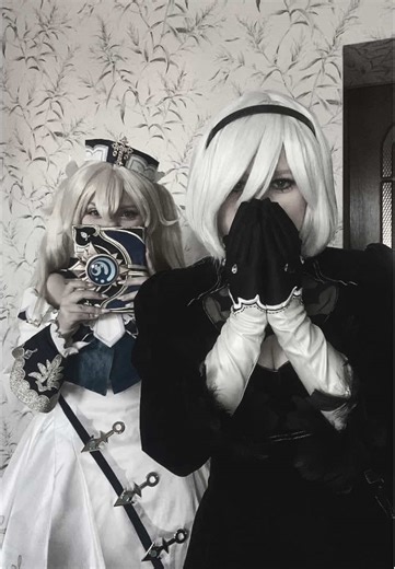 🍓 #косплей #cosplay #yorha2b #yorha #2B #nierautomata #nierautomatacosplay #genshinimpact #2bcosplay #barbaracosplay