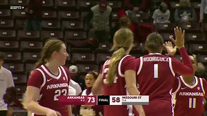 Watch the Game Highlights from Missouri St. vs. Arkansas, 12/13/2025 | Conference USA
