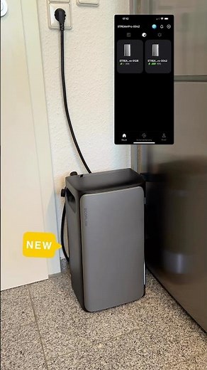 EcoFlow Stream AC Pro AI Smart Solar PV Storage - Emergency Power #ecoflow #solar #pv #balconypow...