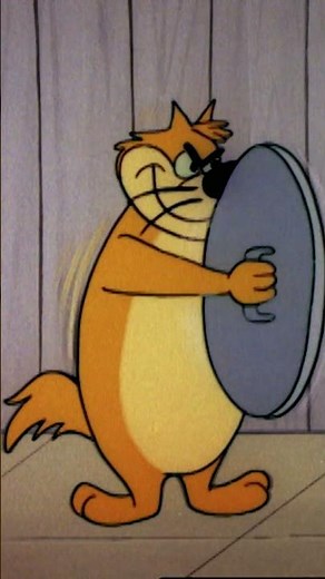 Woody Woodpecker Escapes the Cat! #shorts
