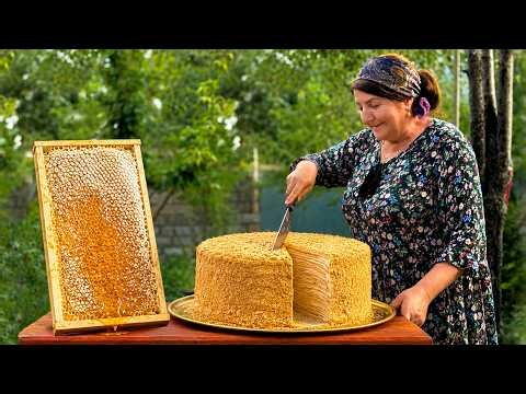 Grandma's Fresh Honey Napoleon Cake - The Secret Behind Every Layer