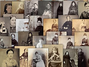 Antique Portraits: Vintage Women Photos for Junk Journal (digital Download) - Etsy