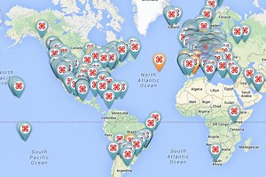 The World's Dazzling Drone Footage, On One Easy Map