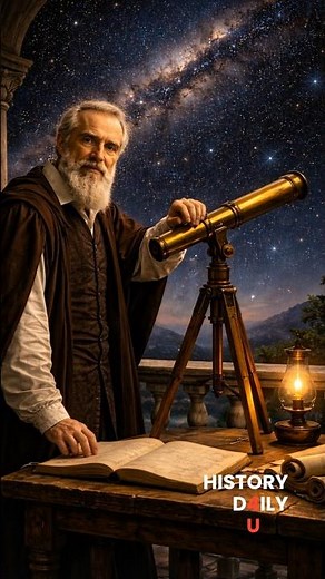 1610: Galileo Discovers Jupiter’s Moons