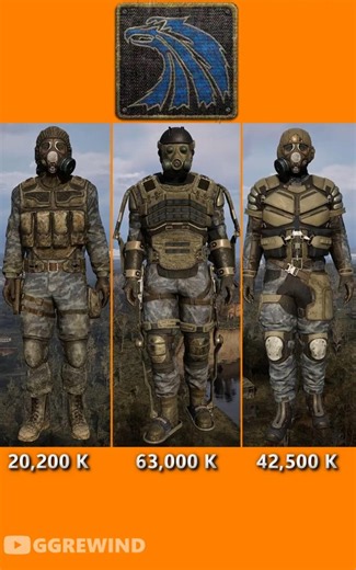 ☢️ Every MERCENARY Armor in STALKER 2 🦅 Only 3 Armors? 😭 #Shorts #Stalker2