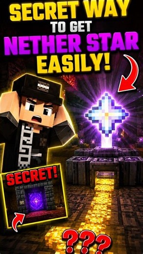 Charged Creeper Secret! ⚡#minecraft