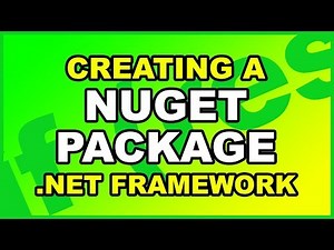 C# Creating NuGet Package for .Net Framework Project