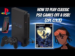 How To Play Classic PS2 Games Off A USB! (OPL 0.9.3) + With CoverArt #PS2 #Softmod #OPL #FreeMcBoot