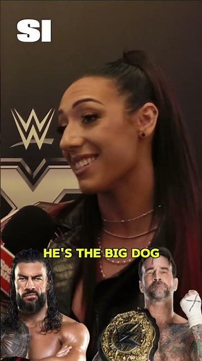 WWE NXT Stars Pick Between Roman Reigns and CM Punk #wwe #wrestling #wrestlemania