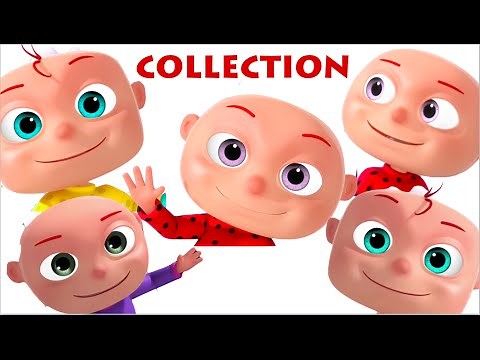 Five Little Babies Collection | Nursery Rhymes Collection | Cartoon Animation Kids Songs