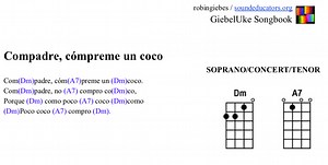 Tongue Twister Ukulele Song!