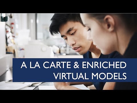 A LA CARTE MODEL AND ENRICHED VIRTUAL MODEL - BLENDED LEARNING