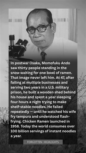 "He Watched His Wife Fry Tempura — and Invented the Most Eaten Food in Human History"