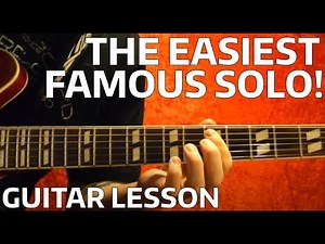 Easiest Guitar Solo Ever - Guitar Lesson - From 'Soldier Boy' by The Shirelles