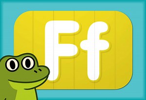 Turn & Learn - Learn Letter F - Super Simple