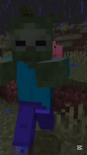 Minecraft Pig vs Zombies 😱🐷