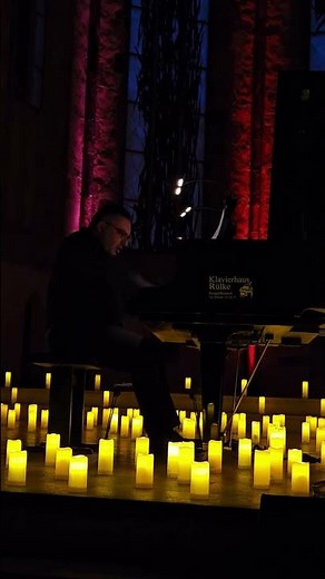 Ein wunderschönes Klavierkonzert bei Kerzenschein. #hanszimmer #magdeburg #klavier
