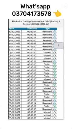 How to check call history of any mobile number in Pakistan | cdr analysis | call detail record #cdr