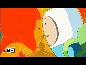 For Adventure Time Fans - Romantic Moments - [Burning Low] Kiss of Finn x Flame Princess